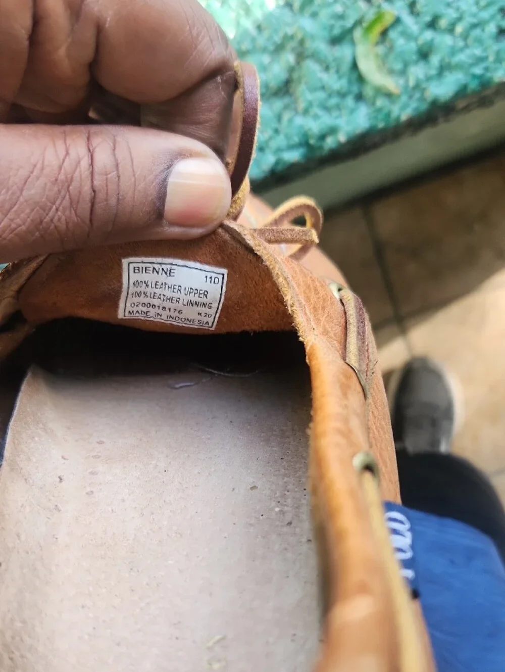 Polo by Ralph Lauren Tan Leather Boat Shoes
